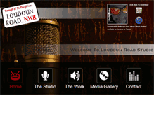 Tablet Screenshot of loudounroadstudio.com